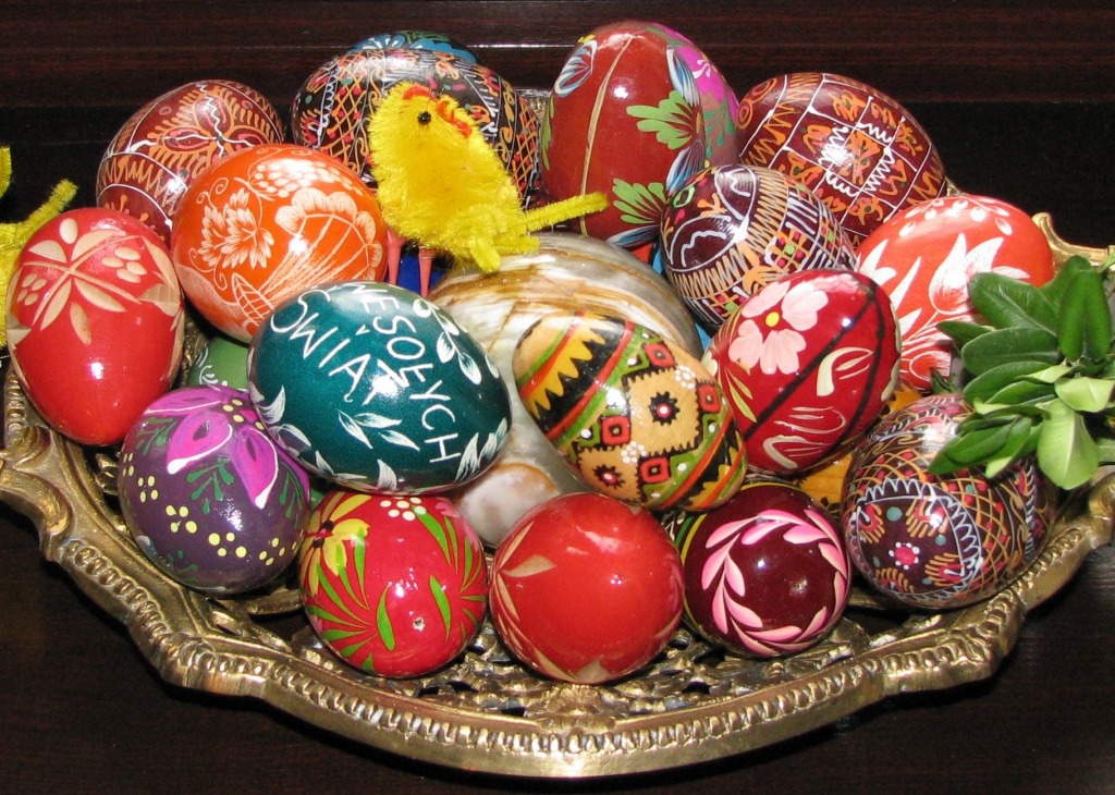 Easter Eggs jigsaw puzzle in Puzzle of the Day puzzles on TheJigsawPuzzles.com